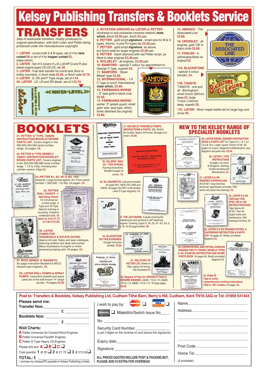 Stationary Engine Preview Pages