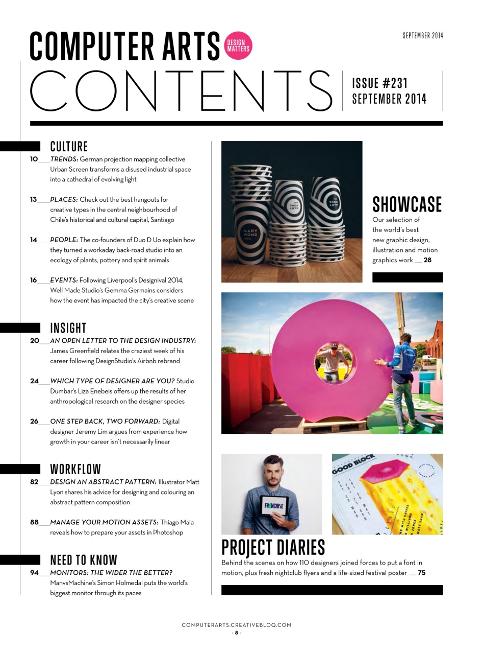 Computer Arts Preview Pages