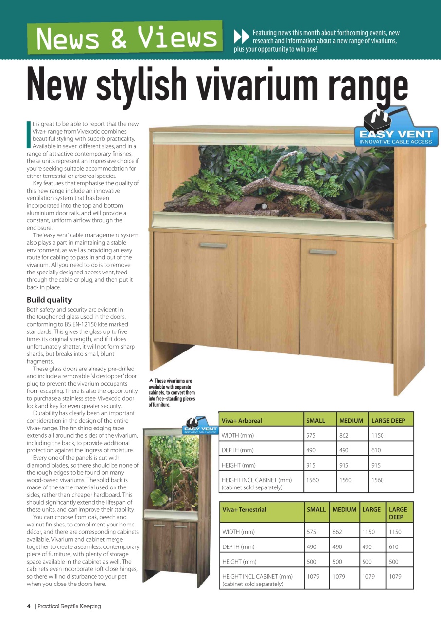 Practical Reptile Keeping Preview Pages