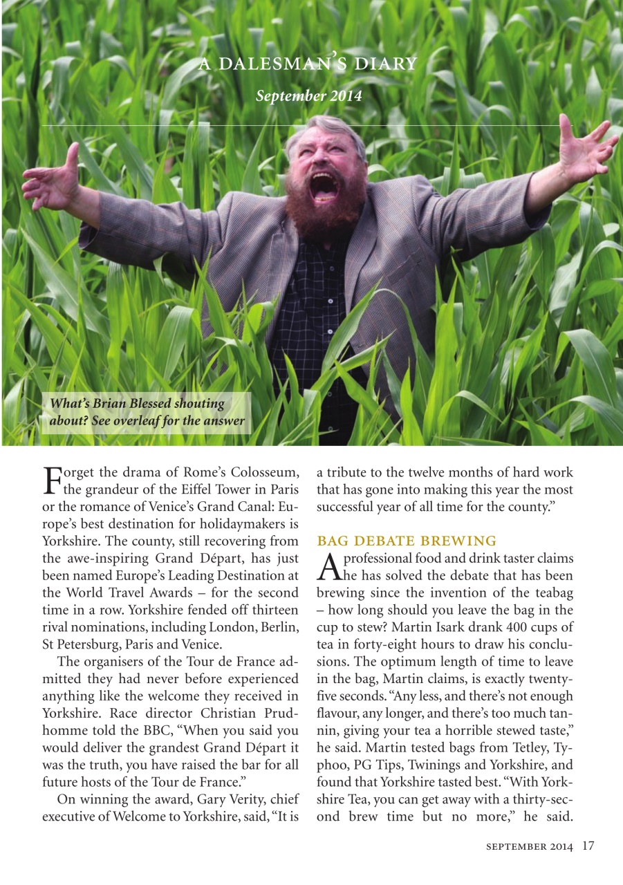 The Yorkshire Dalesman Preview Pages