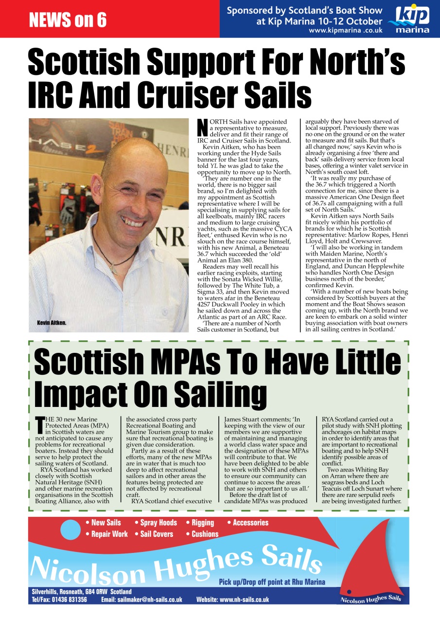 Yachting Life Preview Pages