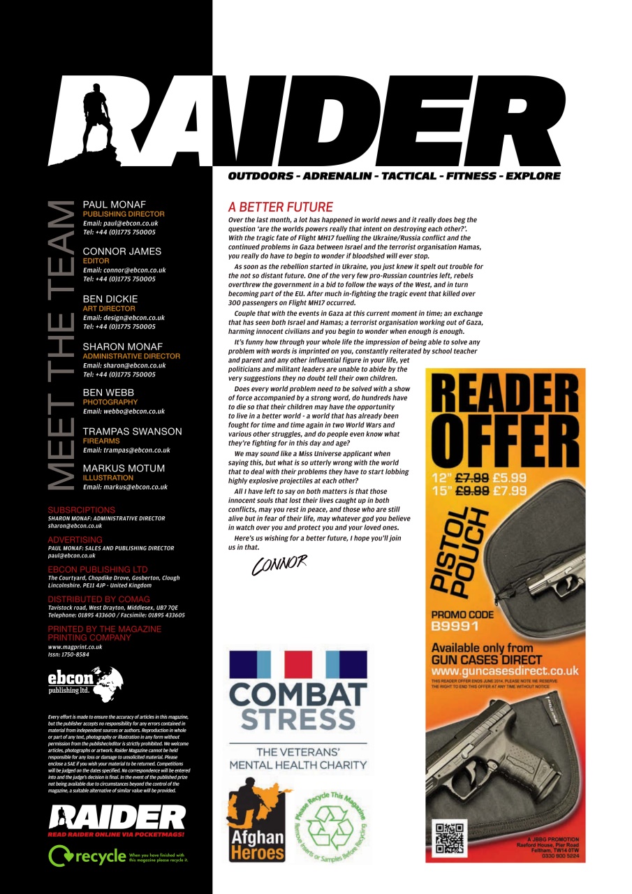 Raider Preview Pages