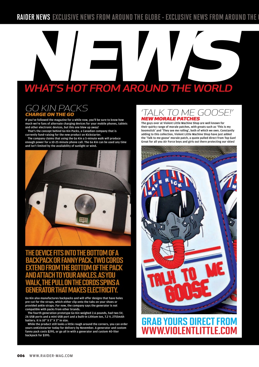 Raider Preview Pages