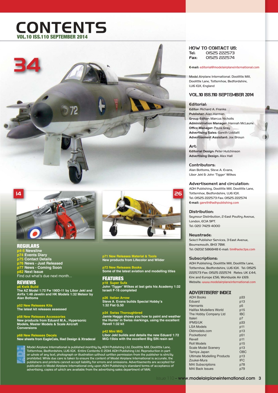 Model Airplane International Preview Pages