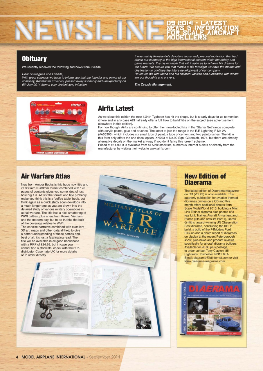 Model Airplane International Preview Pages