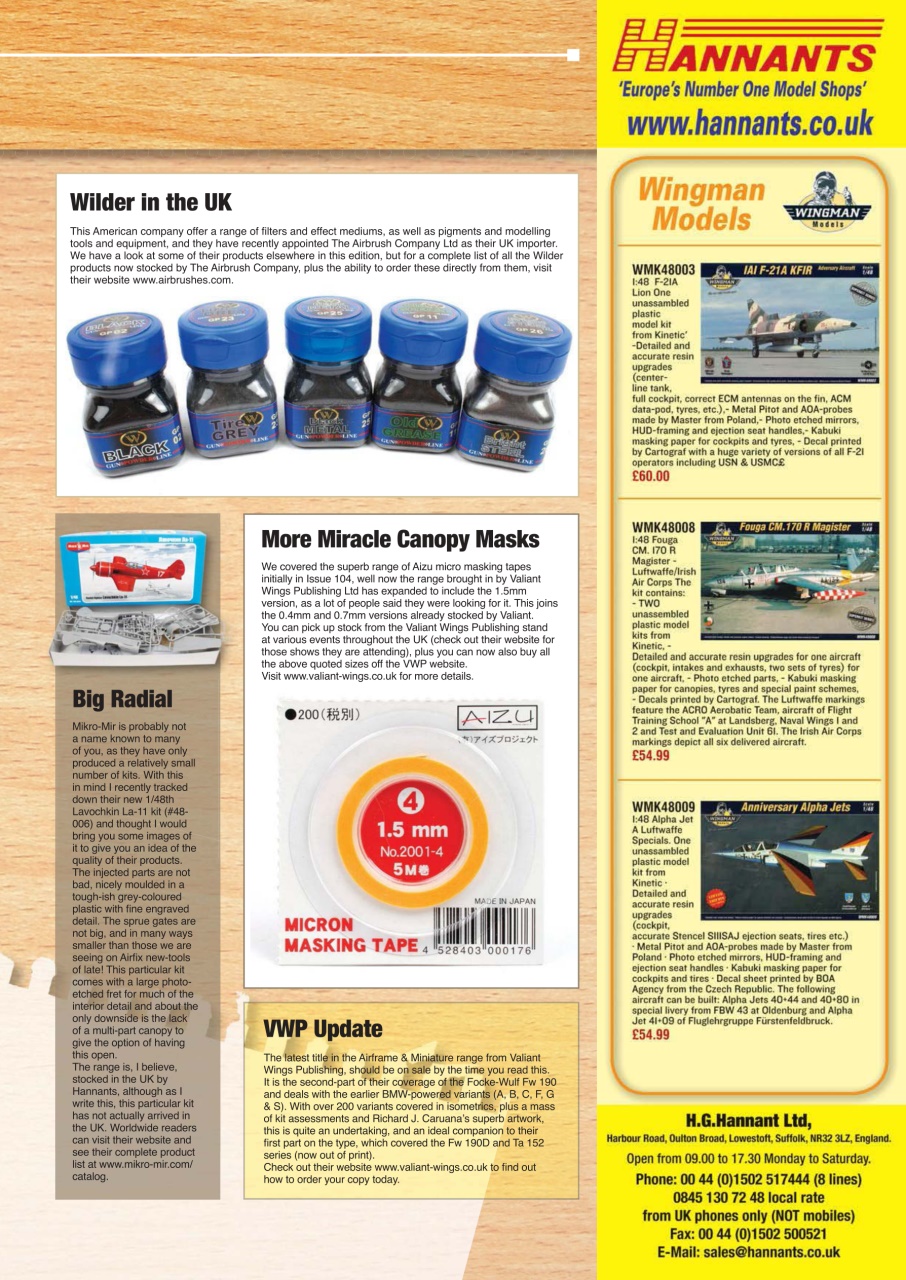 Model Airplane International Preview Pages