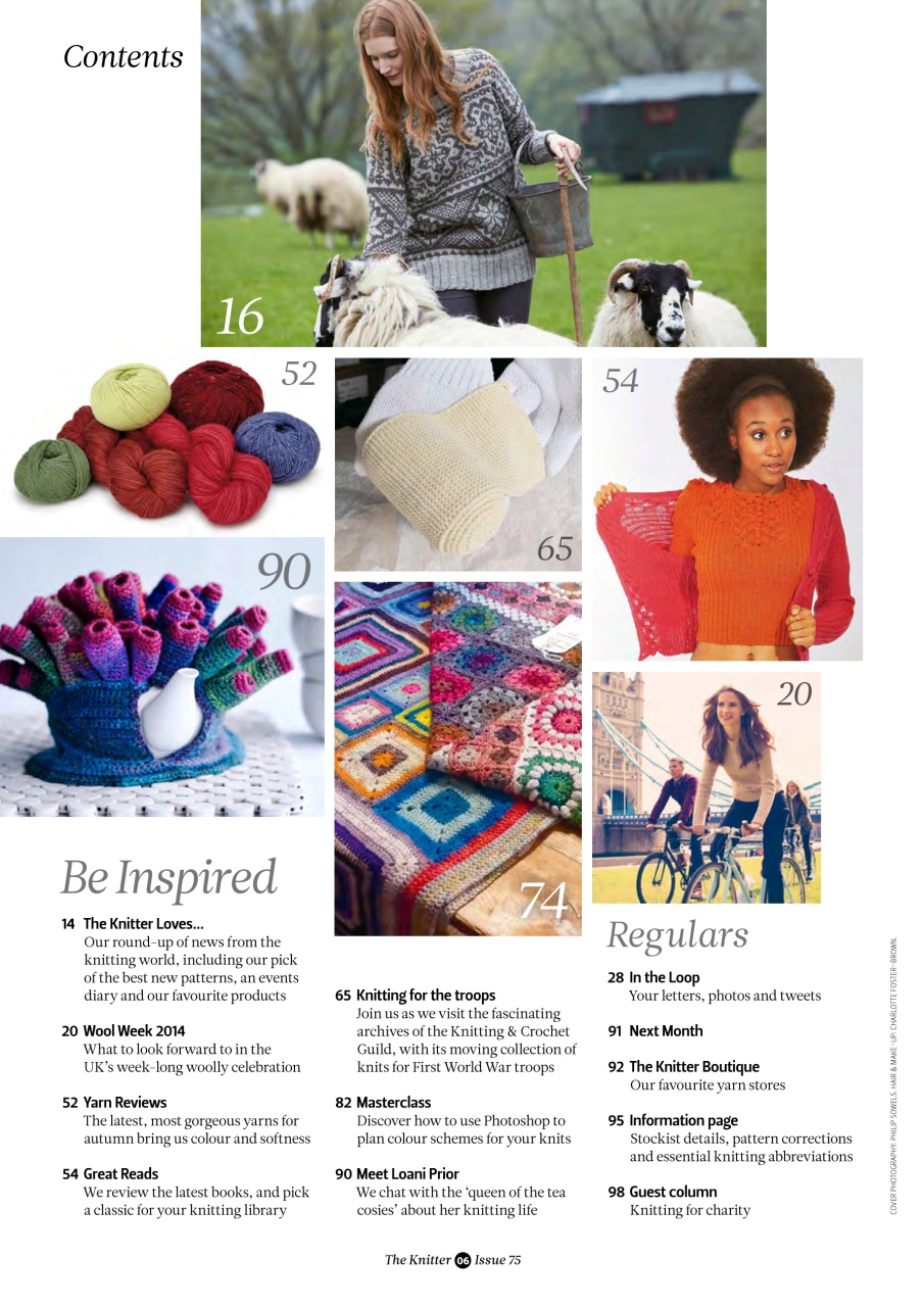 The Knitter Preview Pages