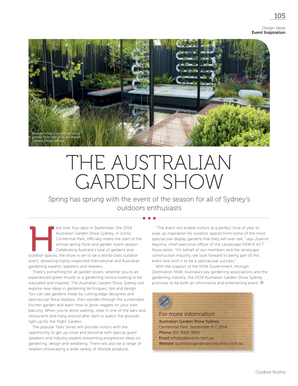 Outdoor Living Preview Pages