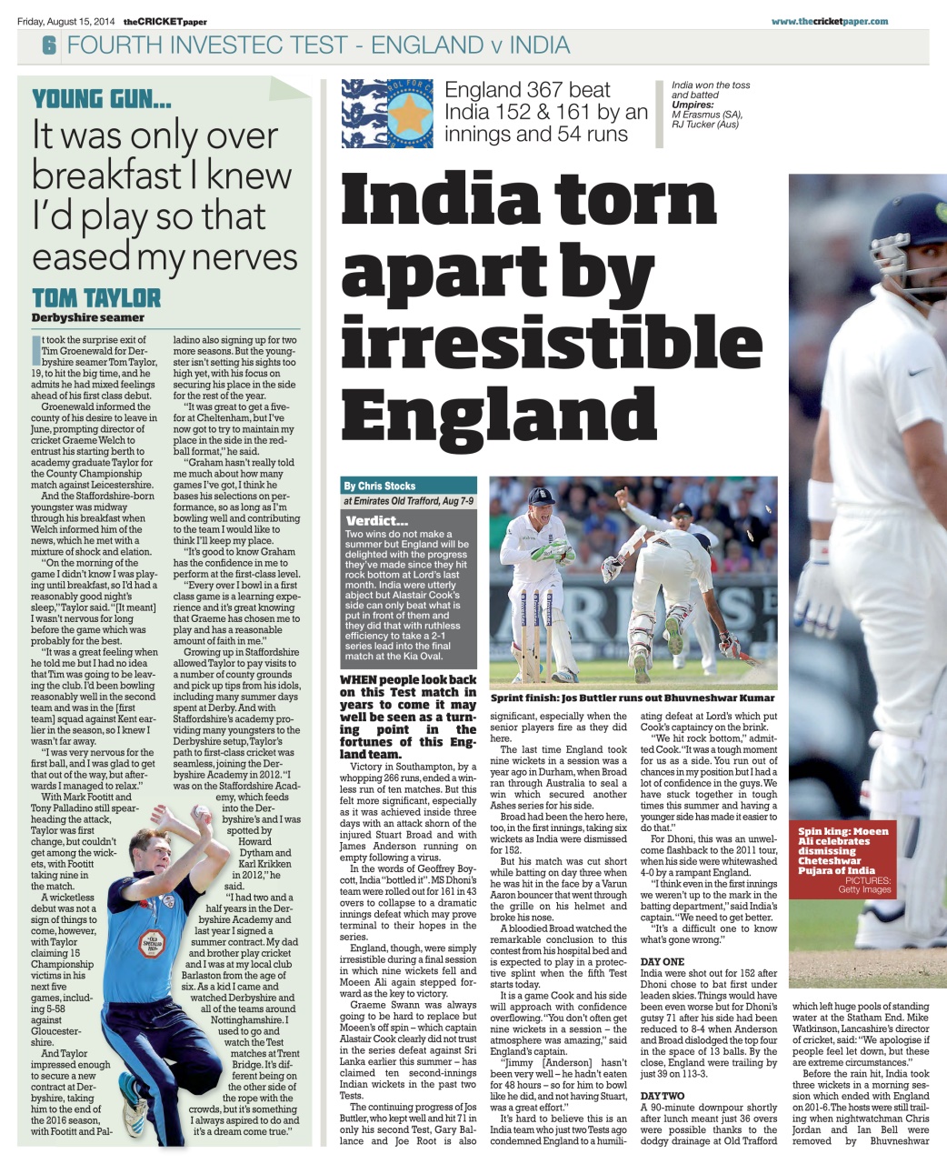The Cricket Paper Preview Pages
