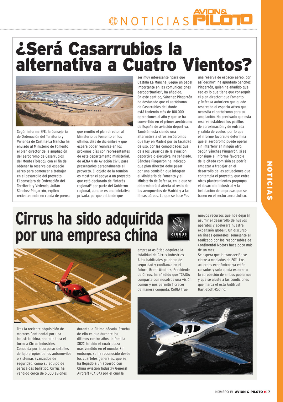 Revista Avion & Piloto Preview Pages
