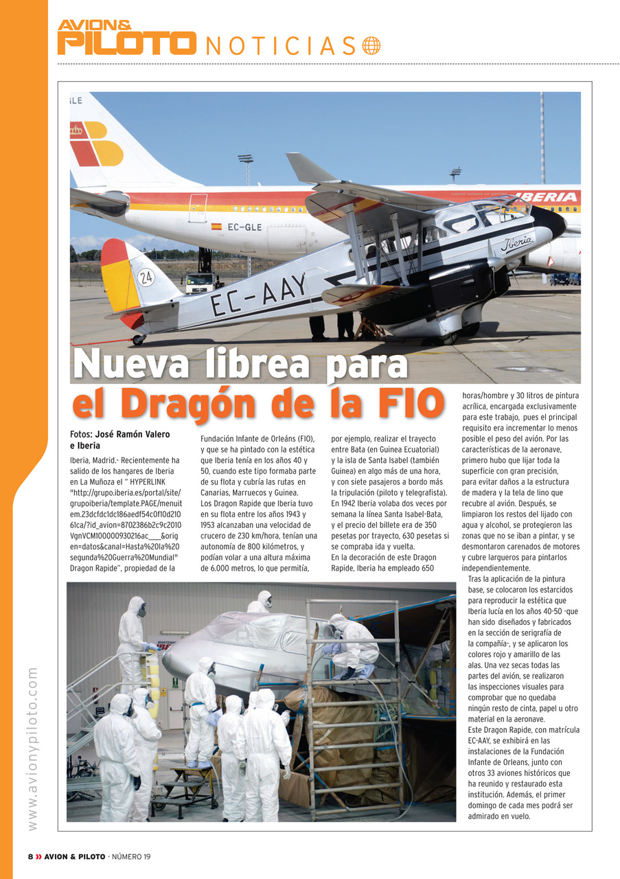 Revista Avion & Piloto Preview Pages