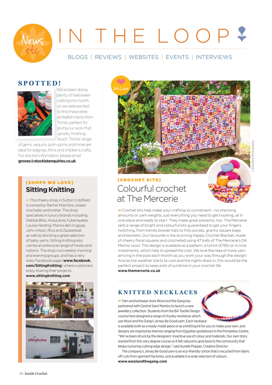 Inside Crochet Preview Pages