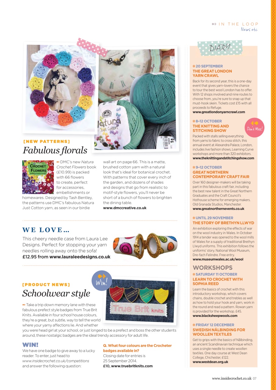 Inside Crochet Preview Pages