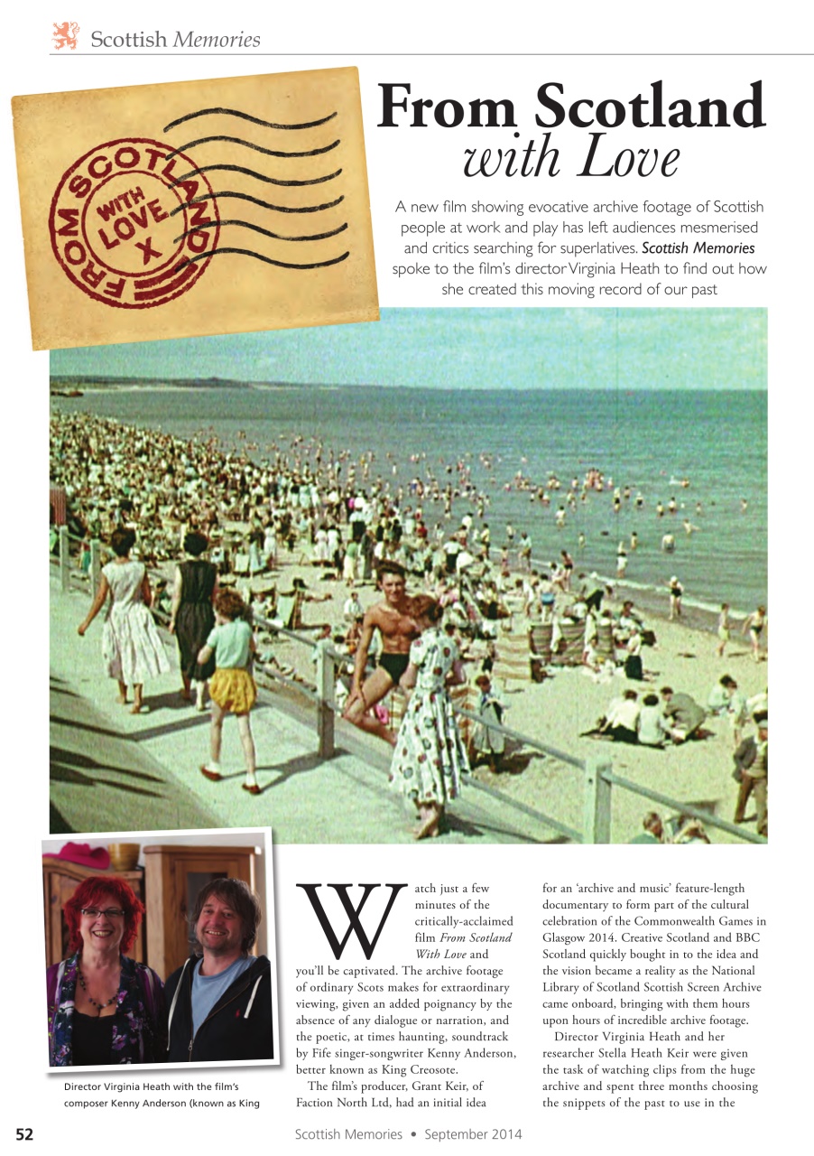 Scottish Memories Preview Pages