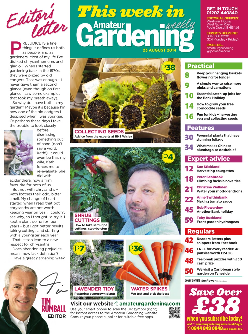 Amateur Gardening Preview Pages