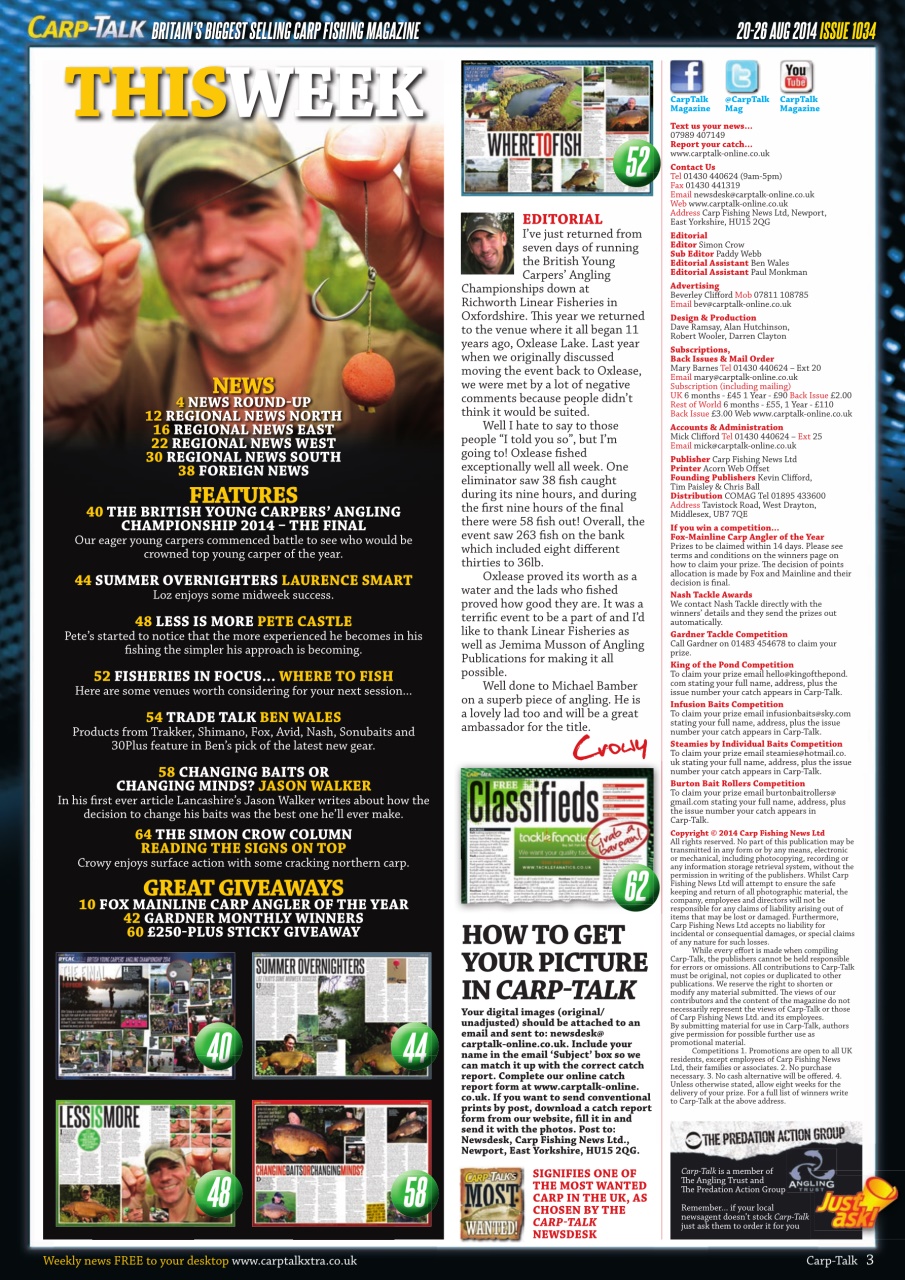 Carp-Talk Preview Pages