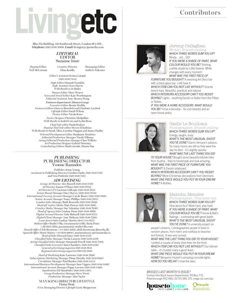 Living Etc Preview Pages