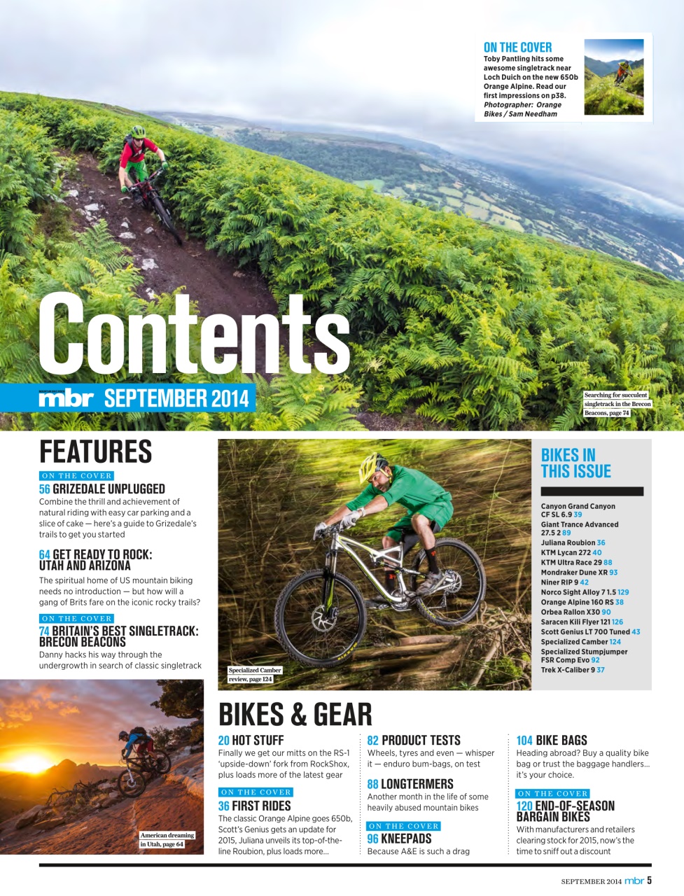 Mountain Bike Rider Preview Pages