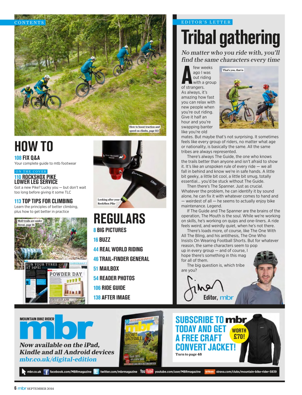 Mountain Bike Rider Preview Pages