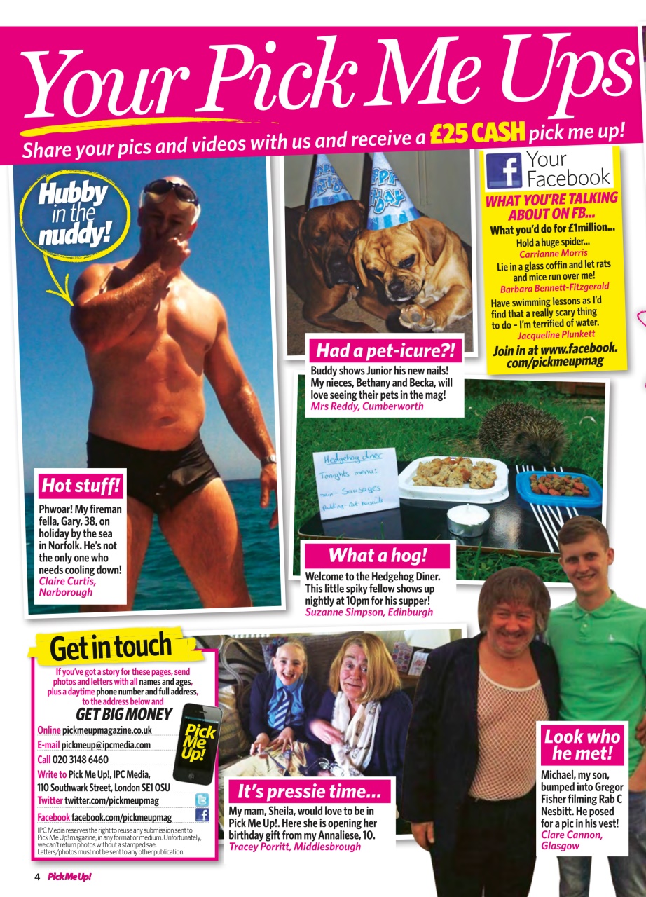 Pick Me Up Preview Pages