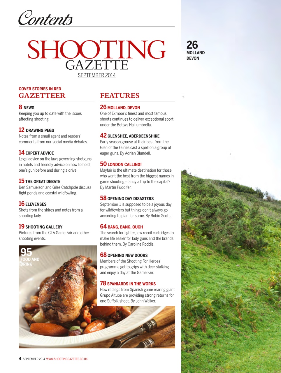 Shooting Gazette Preview Pages