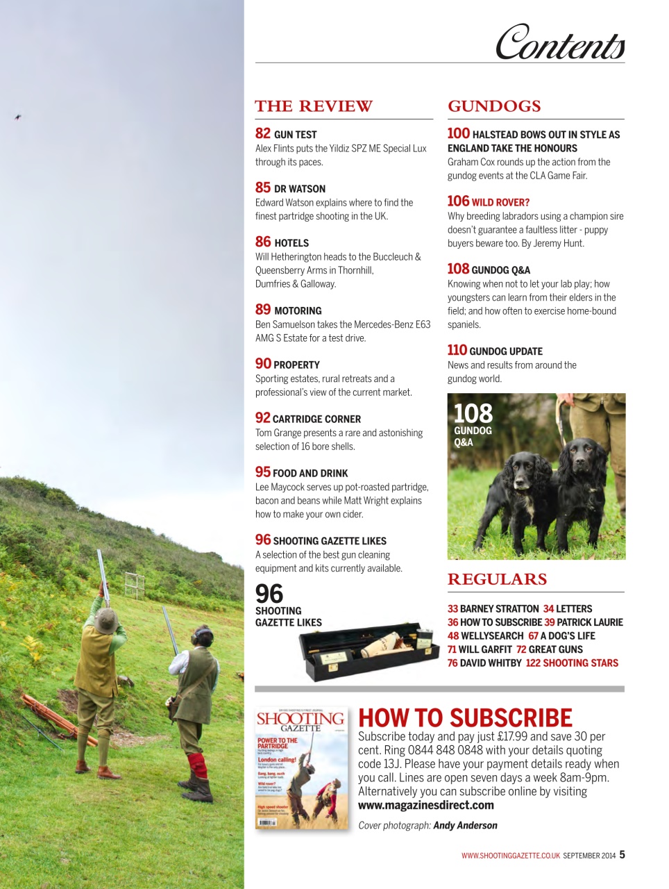 Shooting Gazette Preview Pages