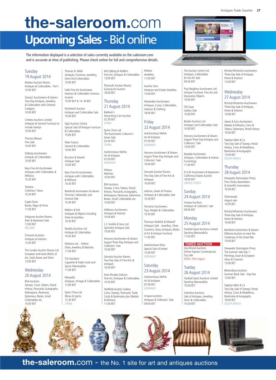 Antiques Trade Gazette Preview Pages
