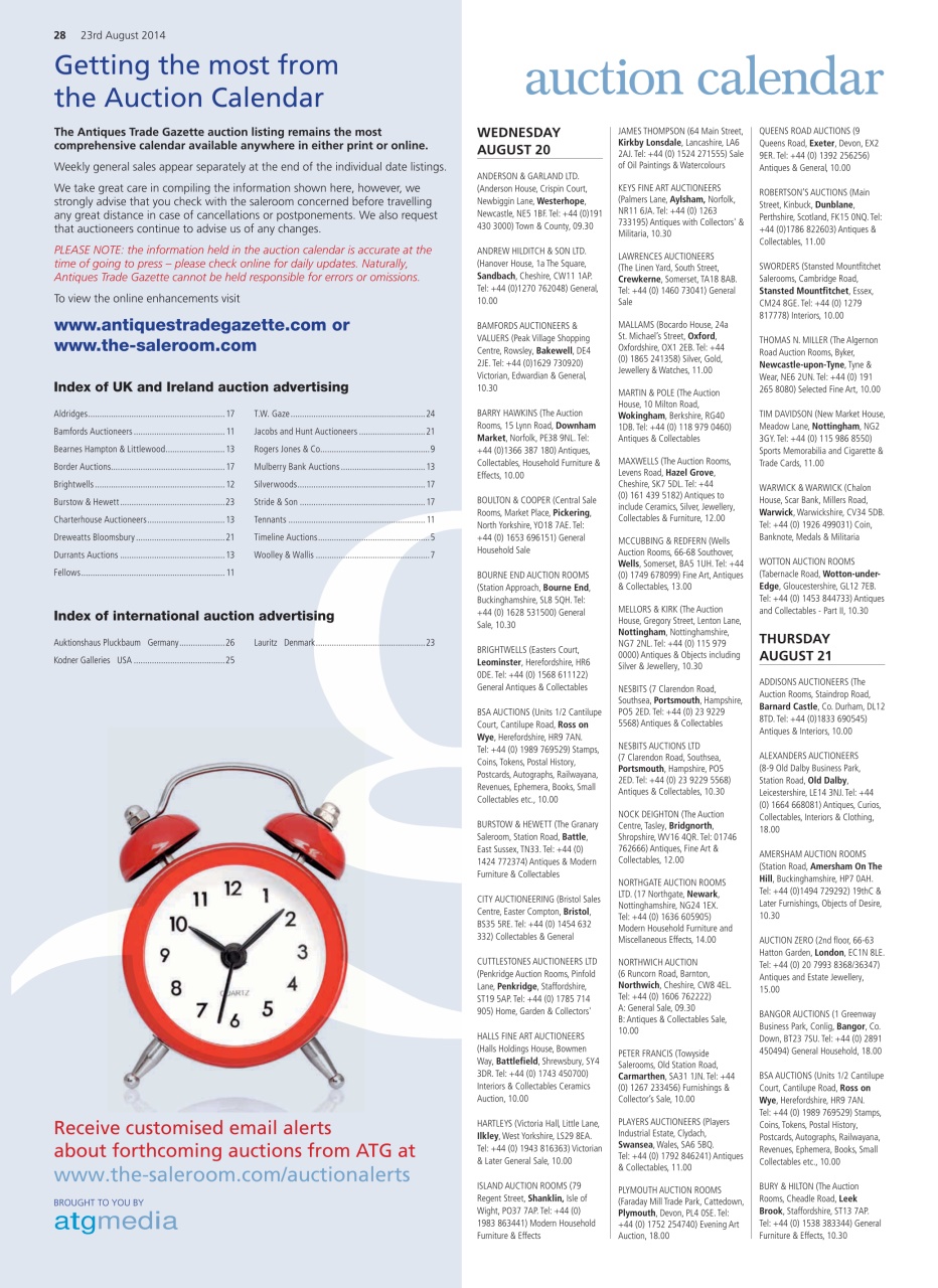 Antiques Trade Gazette Preview Pages