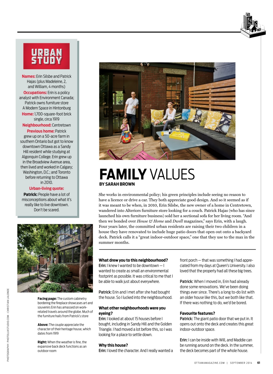 Ottawa Magazine Preview Pages