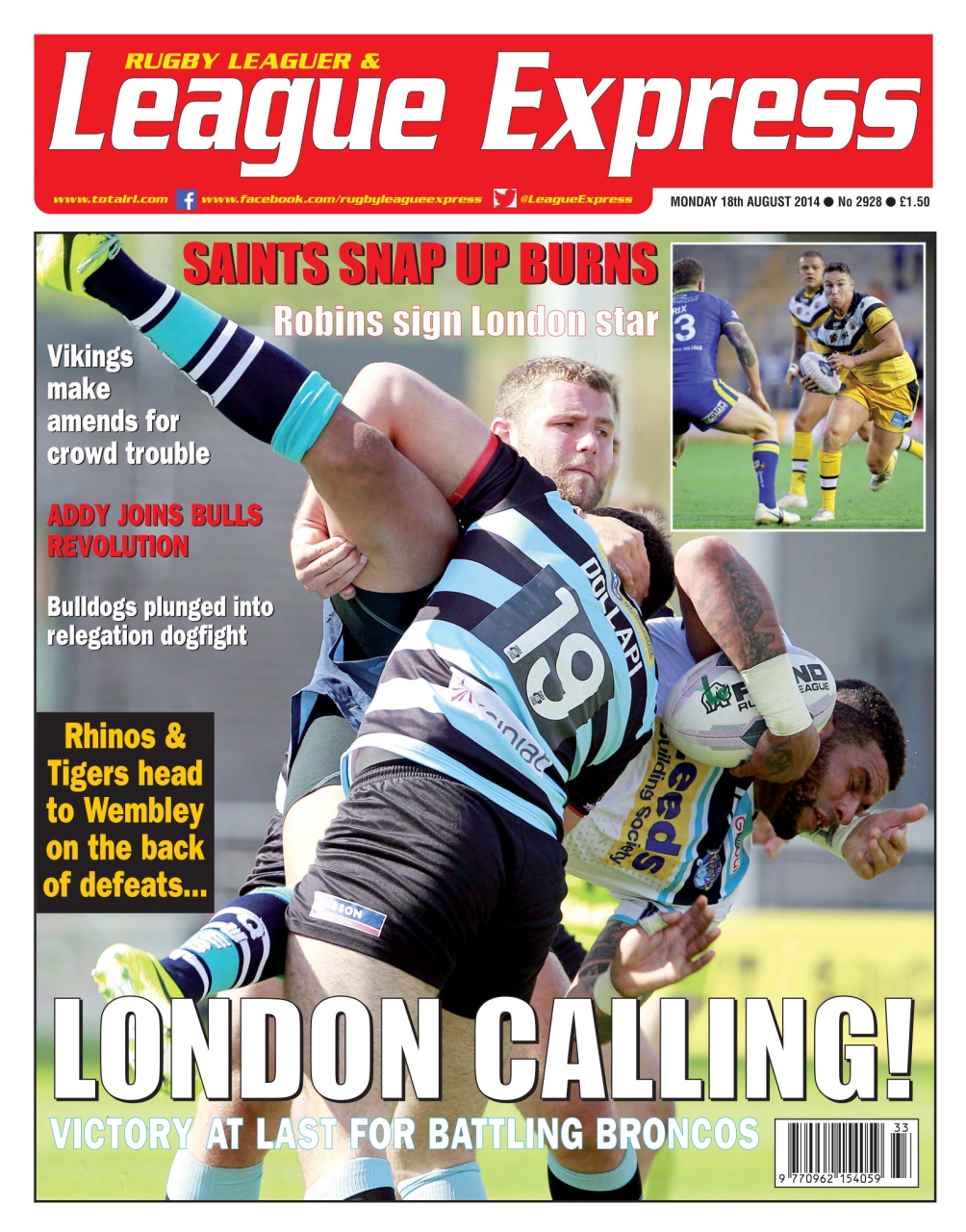 League Express Preview Pages