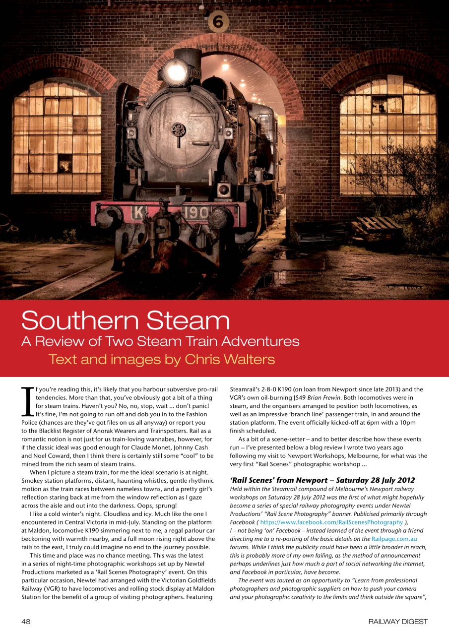 Railway Digest Preview Pages