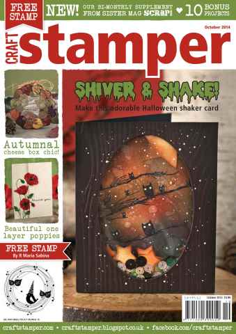 Craft Stamper issue October 2014