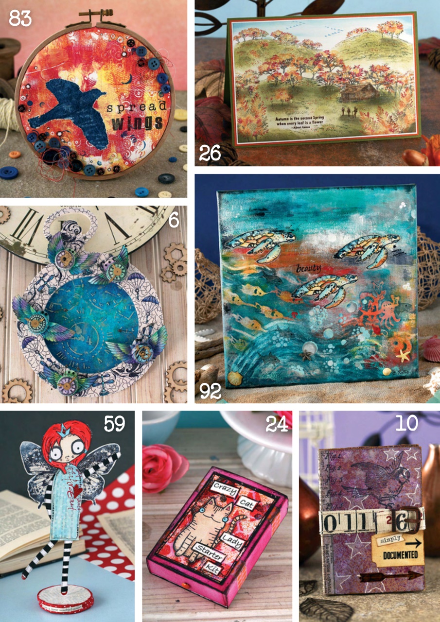 Craft Stamper Preview Pages