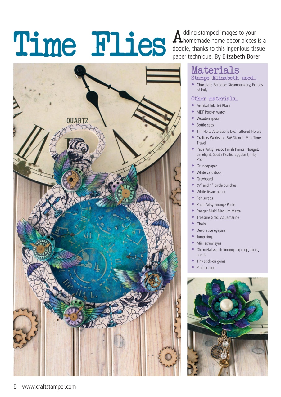 Craft Stamper Preview Pages