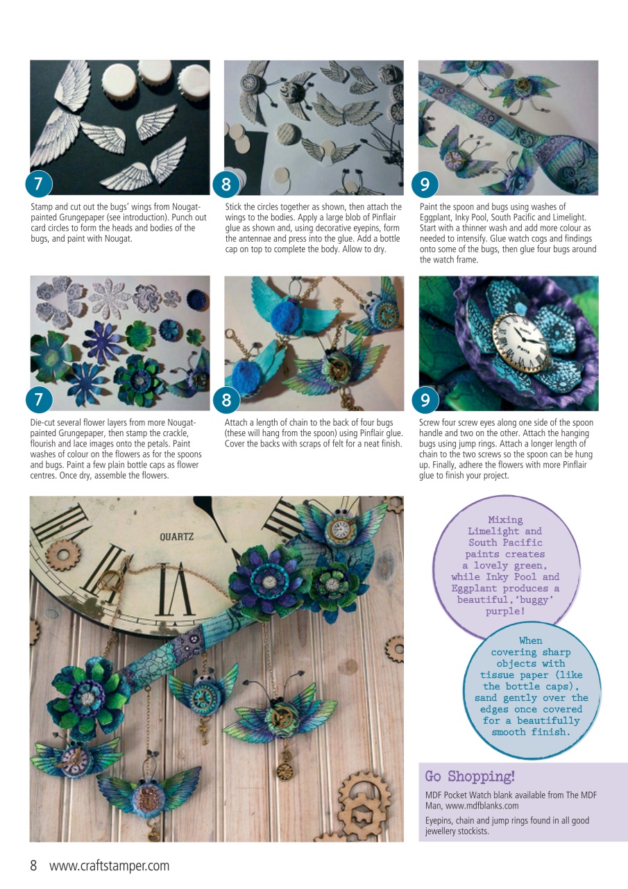 Craft Stamper Preview Pages