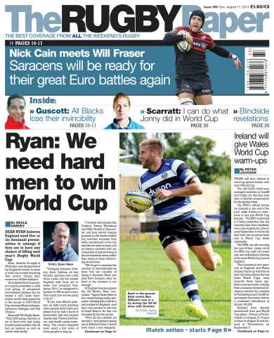 The Rugby Paper issue 17th August 2014