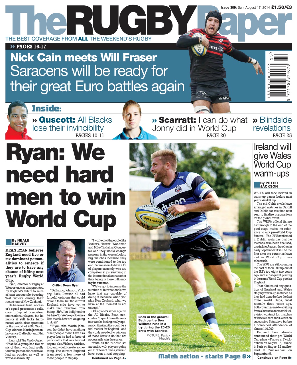The Rugby Paper Preview Pages
