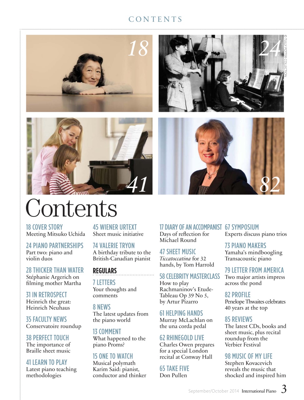 International Piano Preview Pages