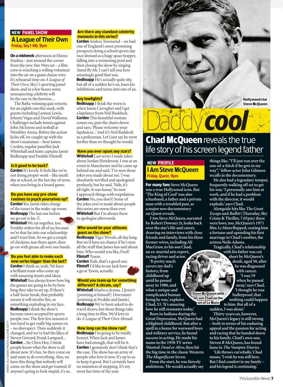 TV & Satellite Week Preview Pages