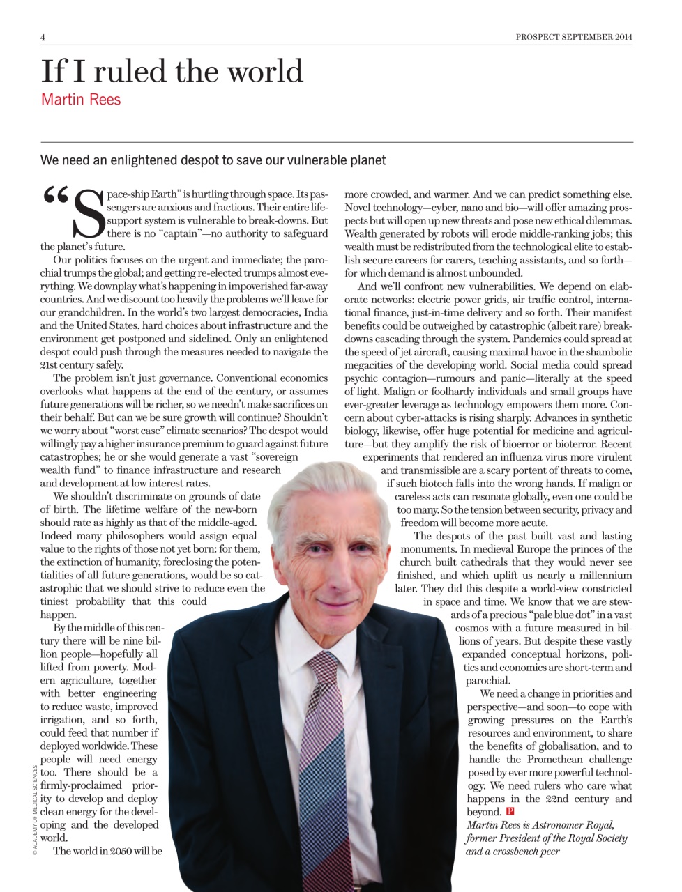 Prospect Magazine Preview Pages