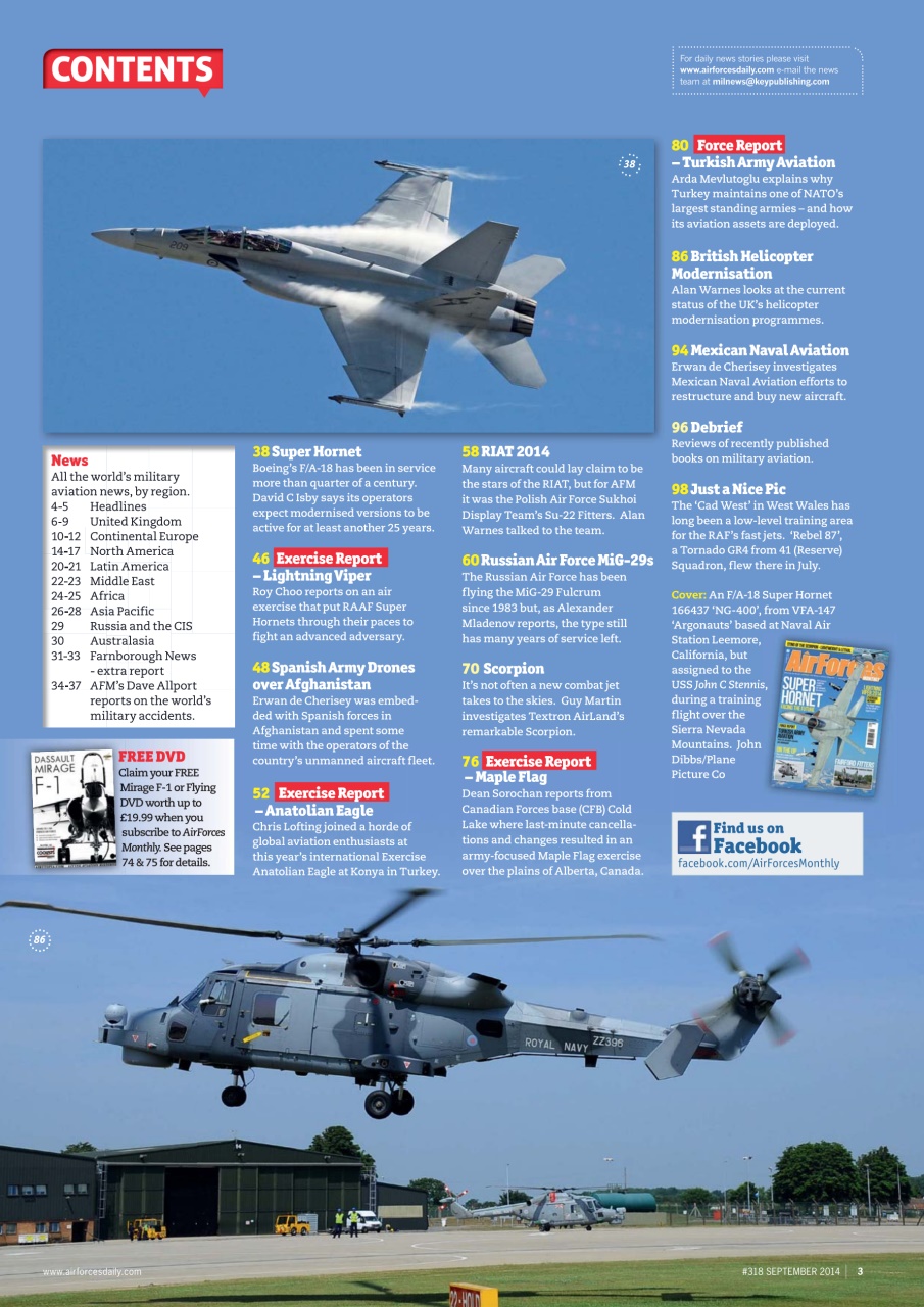 AirForces Monthly Preview Pages
