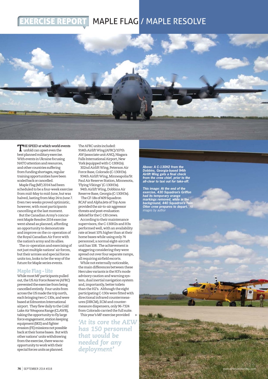 AirForces Monthly Preview Pages