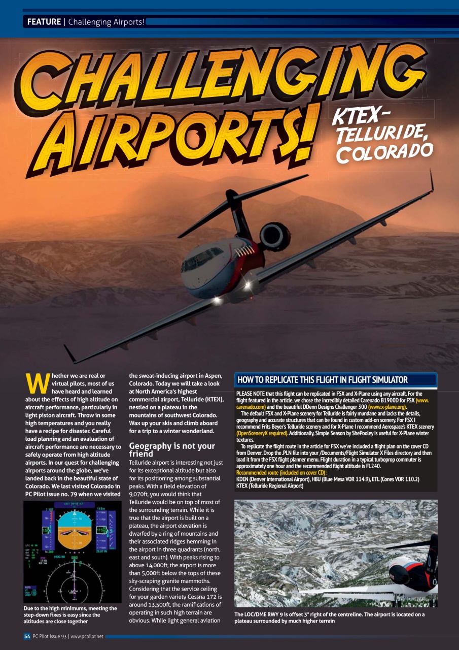 PC Pilot Preview Pages