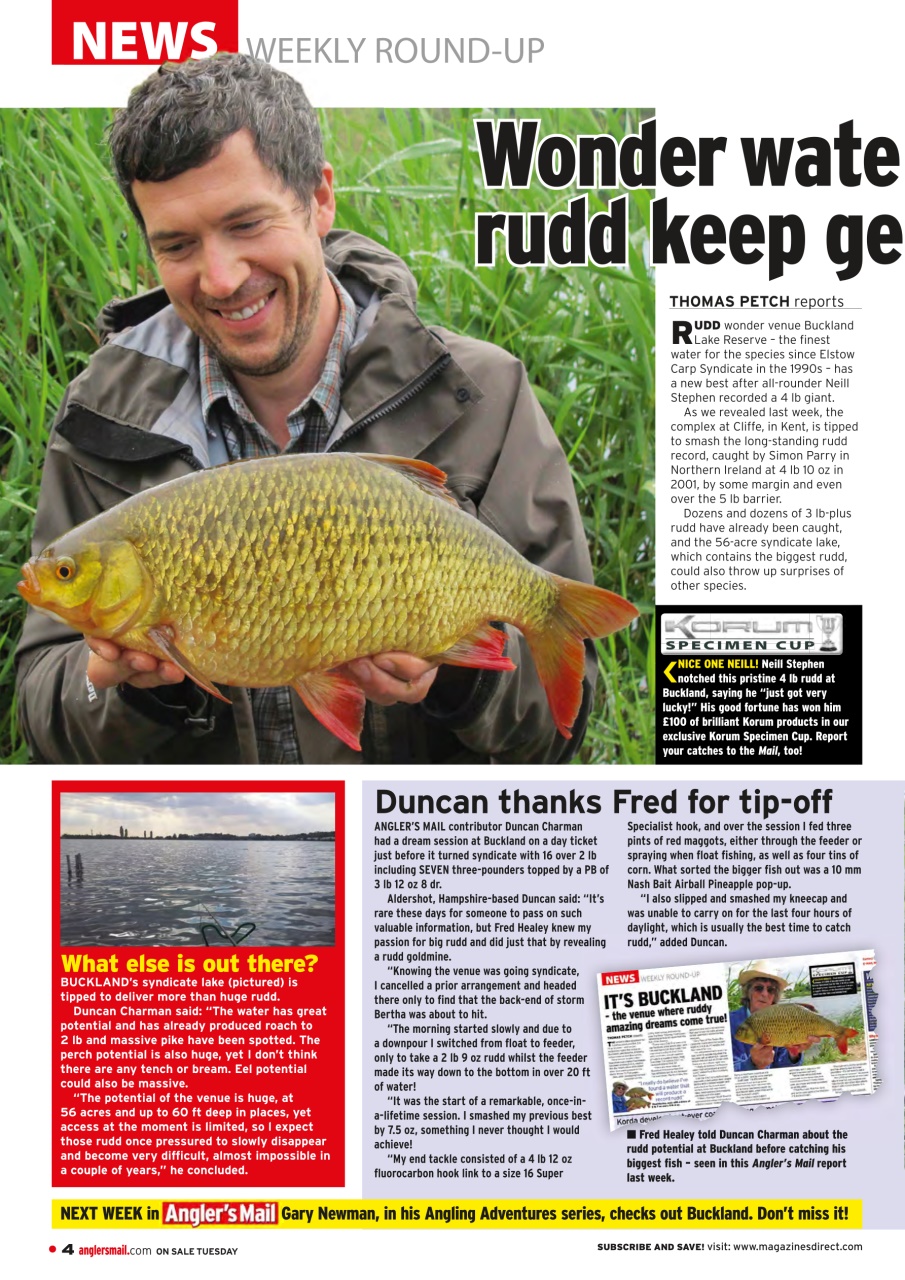 Anglers Mail Preview Pages