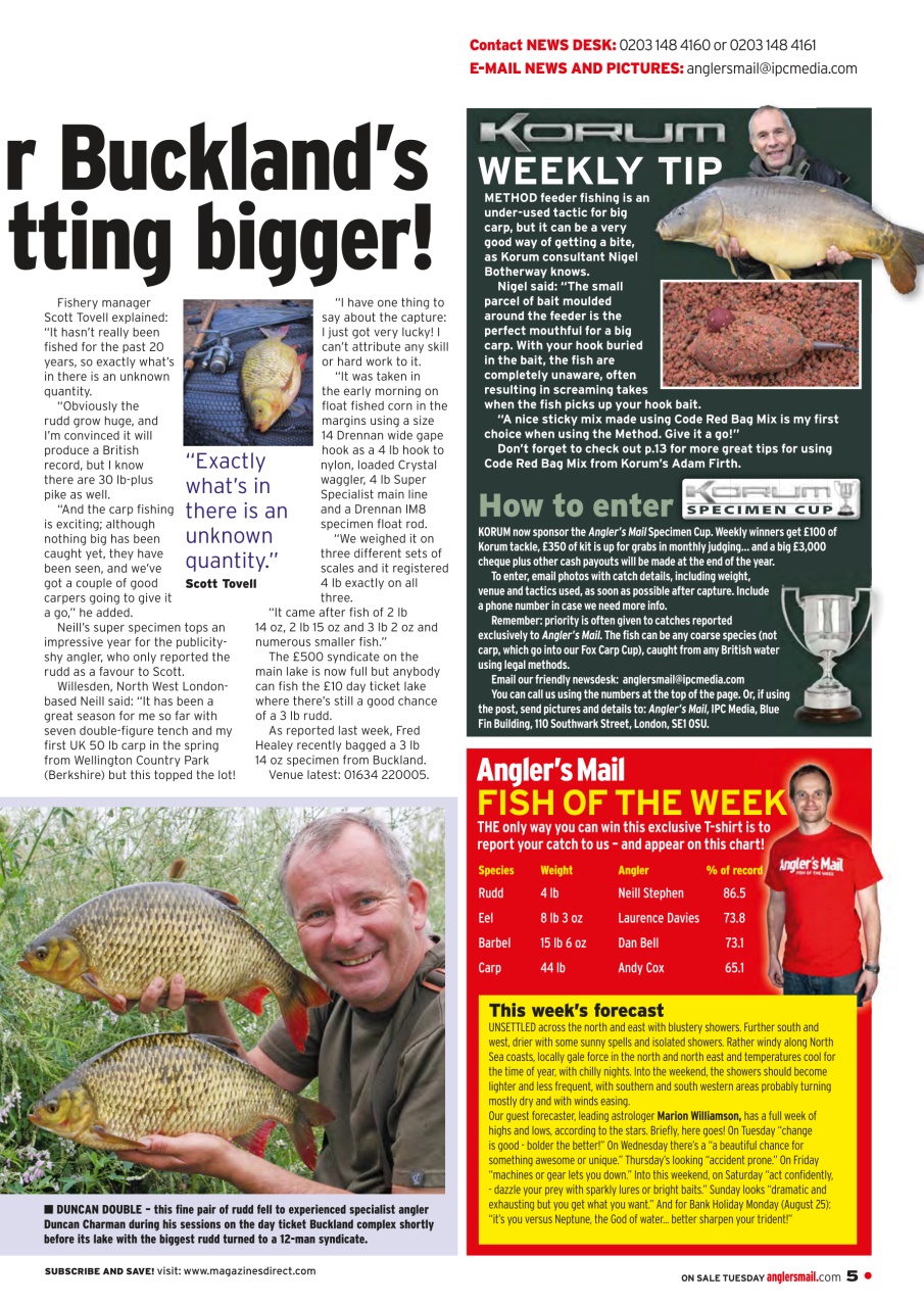 Anglers Mail Preview Pages