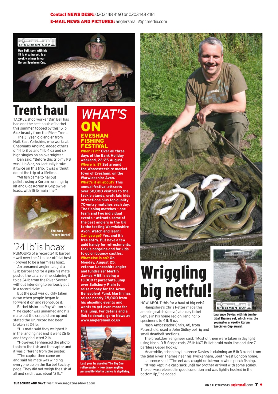Anglers Mail Preview Pages