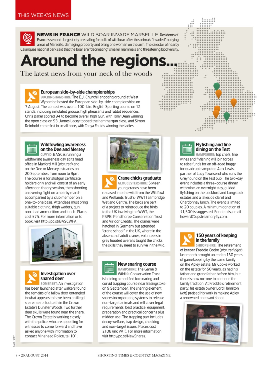 Shooting Times & Country Preview Pages