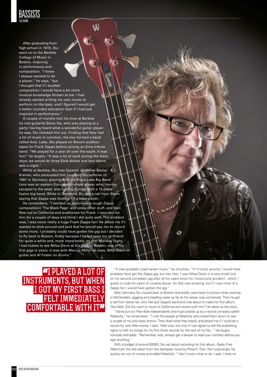 Bass Player UK Preview Pages