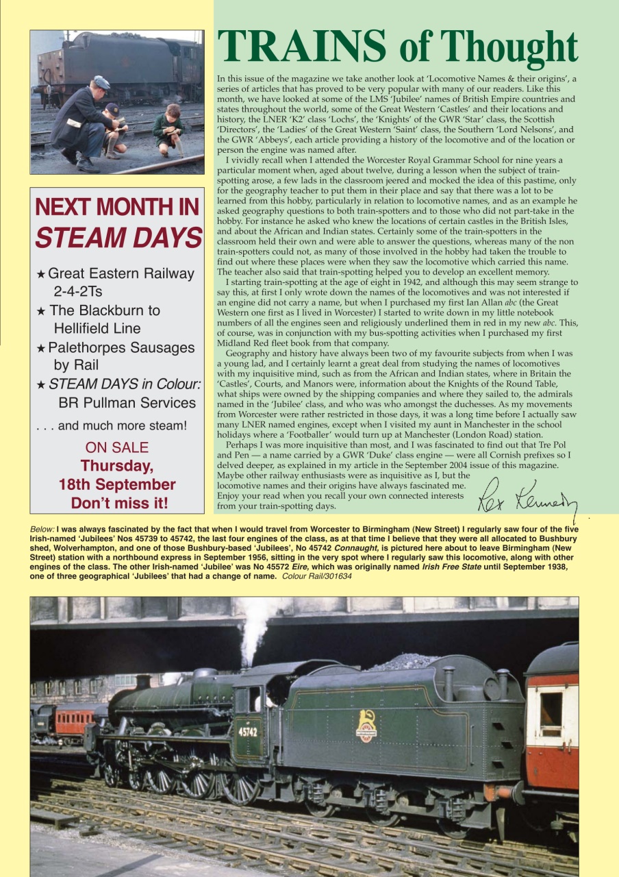 Steam Days Preview Pages