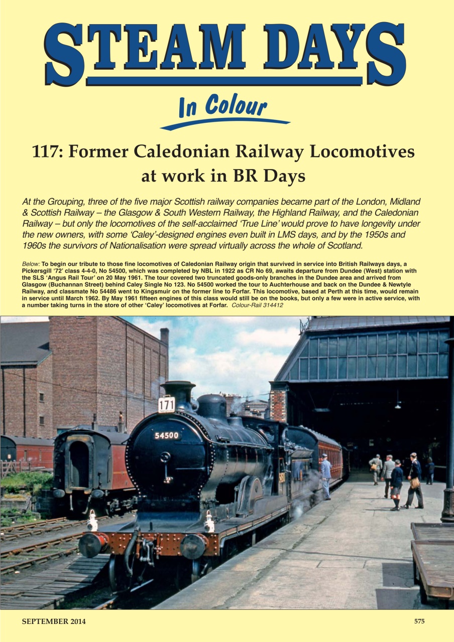 Steam Days Preview Pages